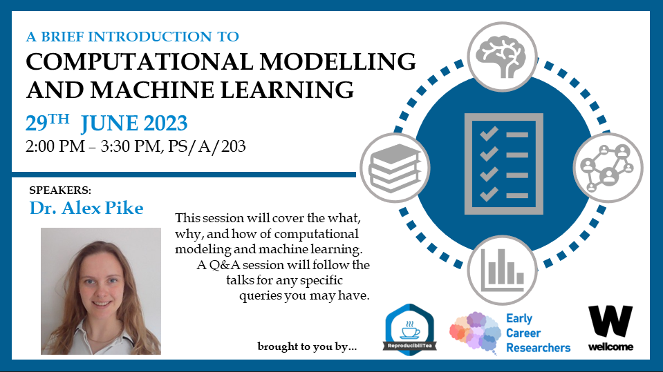 Computational Modeling and Machine Learning event poster